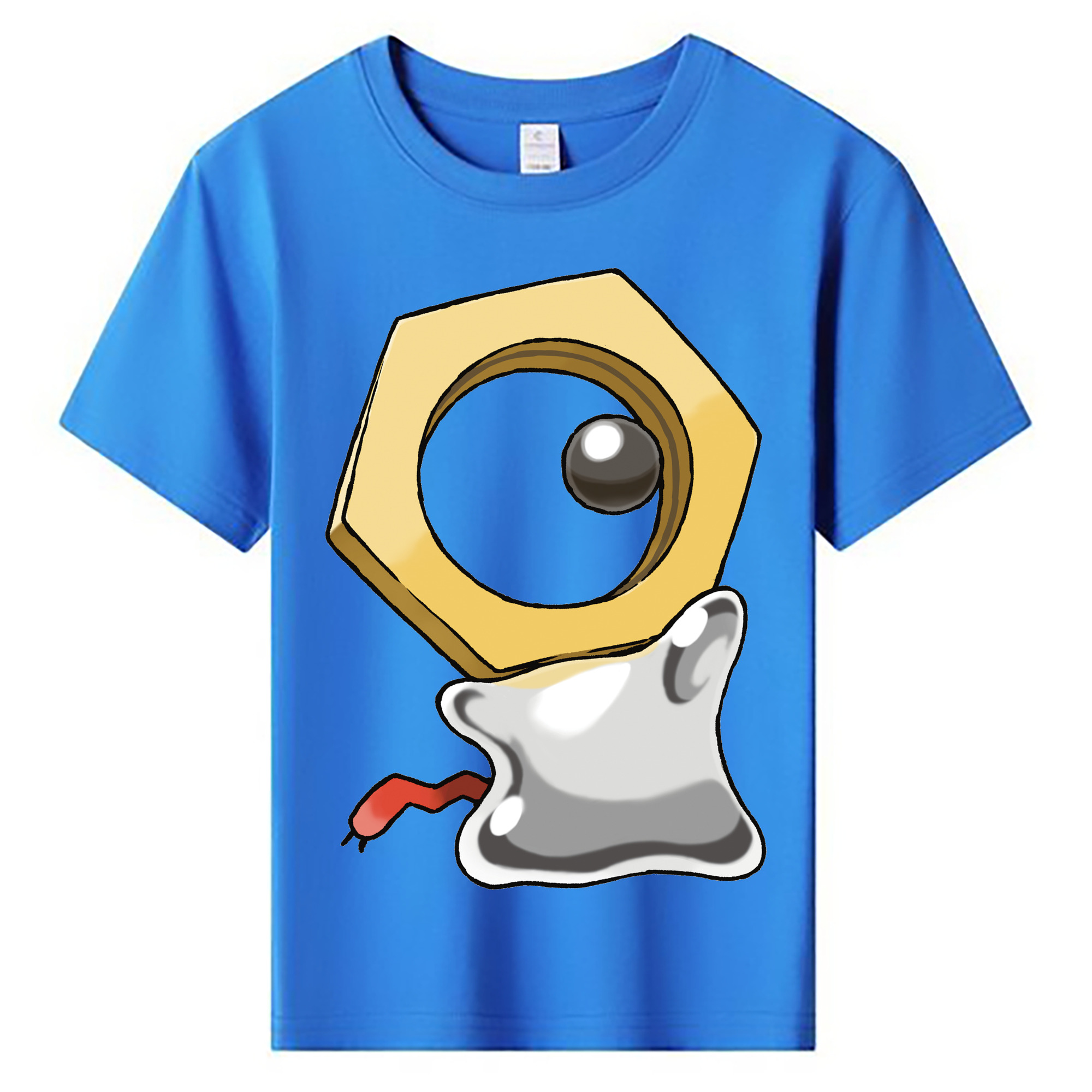 （画像用） ポケットモンスター Pokémon 綿100％キッズTシャツ（フロントプリント）